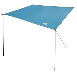 vidaXL Wohnwagenmarkise 240 x 460 cm Wasserdicht Blau Taft