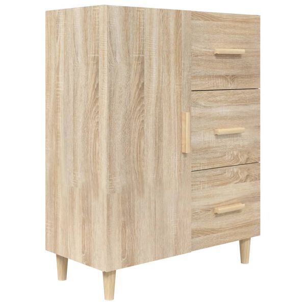 vidaXL Sideboard Sonoma-Eiche 69,5x34x90 cm Holzwerkstoff