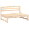 vidaXL 6-tlg. Garten-Lounge-Set Massivholz Kiefer
