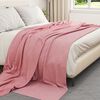vidaXL Wohndecken 6 pcs Rosa 240 x 220 cm Fleece