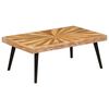 vidaXL Couchtisch Massivholz Mango 90x55x36 cm