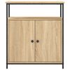 vidaXL Sideboard Sonoma-Eiche 70 x 30 x 80 cm Holzwerkstoff