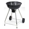 ProGarden Grill mit R&auml;dern 47 cm Schwarz