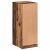 vidaXL Kleiderschrank mit Regal mit Speicher Altholz 41 x 48 x 102 cm