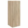 vidaXL Wandschrank Sonoma-Eiche 33 x 34,5 x 90 cm Holzwerkstoff