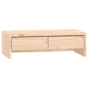vidaXL Monitorst&auml;nder 50x27x15 cm Massivholz Kiefer