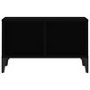 vidaXL Couchtisch Schwarz 60x50x36,5 cm Holzwerkstoff
