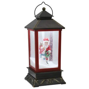 vidaXL Weihnachtslaterne ESPOO Kaltwei&szlig; 17,5 x 17,5 x 41 cm