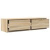 vidaXL TV-Schränk Sonoma Eiche 100 x 31 x 25,5 cm Holzwerkstoff