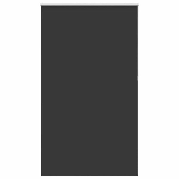 vidaXL Verdunkelungsrollo Schwarz 130x230 cm Stoffbreite 126,6 cm
