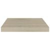 vidaXL Schwebende Wandregale 4 Stk. Eichefarben 40x23x3,8cm MDF