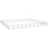 vidaXL Hundezwinger Schwarz 90 m&sup2; Stahl