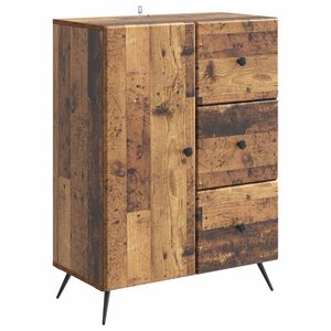 vidaXL Sideboard Altholz 66 x 34,5 x 90 cm Holzwerkstoff