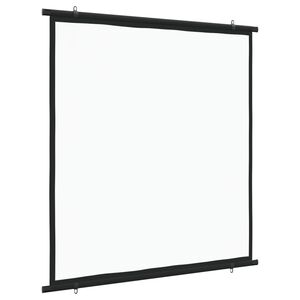 vidaXL Beamer Leinwand 89" 1:1