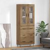 vidaXL Highboard Artisan-Eiche 69,5 x 34 x 90 cm Holzwerkstoff
