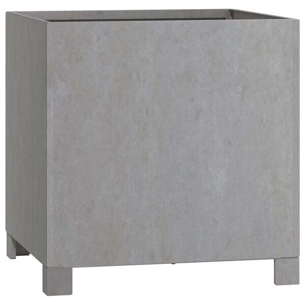 vidaXL Pflanzk&uuml;bel mit Beinen Rostig 40x40x40 cm Cortenstahl