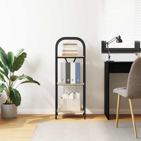 vidaXL B&uuml;cherregal Sonoma-Eiche 40 x 30 x 109 cm Holzwerkstoff