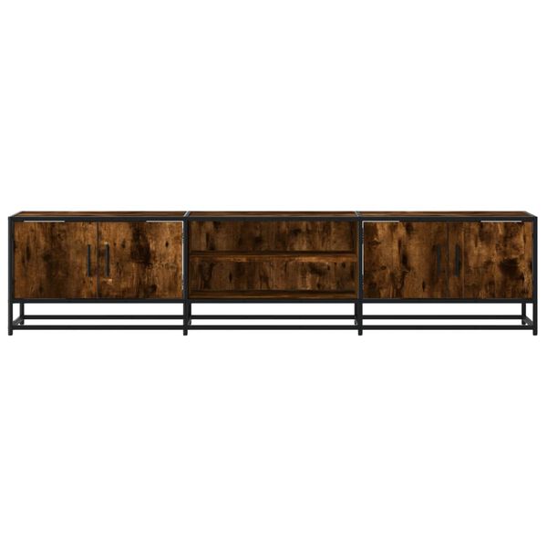vidaXL TV-Schrank Räuchereiche 180x35x41 cm Holzwerkstoff