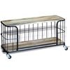 vidaXL TV-Schrank Massivholz Mango 100x40x45 cm