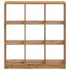 vidaXL B&uuml;cherregal Artisan-Eiche 102x32x108 cm Holzwerkstoff