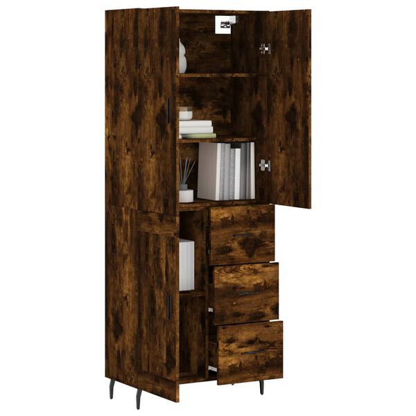 vidaXL Highboard R&auml;uchereiche 69,5x34x180 cm Holzwerkstoff