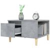 vidaXL Couchtisch Grau Sonoma 55x55x36,5 cm Holzwerkstoff