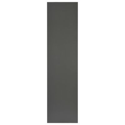 vidaXL 3-tlg. Badmöbel-Set Keramik Grau