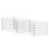 vidaXL Gabionenkorb Pflanzkasten Gem&uuml;se-Hochbeet Stahl 120&times;30&times;50 cm