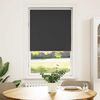 vidaXL Verdunkelungsrollo Schwarz 70x175 cm Stoffbreite 65,7 cm