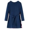 Kinderkleid mit Langen &Auml;rmeln Marineblau 92