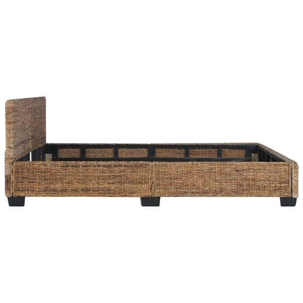 vidaXL Bettrahmen Nat&uuml;rliches Rattan 180x200 cm