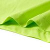 Kinder-Kurzarmshirt Limette 140