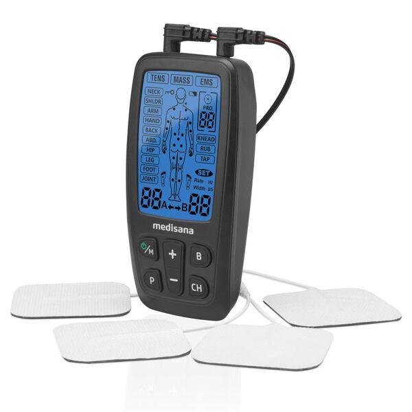 Medisana 3-in-1 Schmerztherapieger&auml;t TT 205 Schwarz