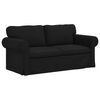 vidaXL Sofa Set 2 pcs Schwarz 175 x 82 x 80 cm Stoff