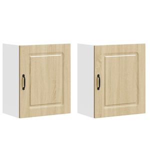 vidaXL K&uuml;chen-H&auml;ngeschr&auml;nke 2 Stk. Kalmar Sonoma-Eiche Holzwerkstoff