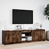 vidaXL TV-Schrank mit LED-Beleuchtung R&auml;uchereiche 180x34x50 cm