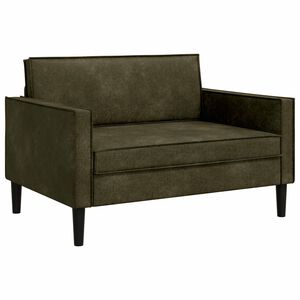 vidaXL XXL-Sessel Olivegr&uuml;n Kunstwildleder