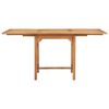 vidaXL 5-tlg. Garten-Essgruppe Massivholz Teak