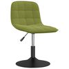 vidaXL Esszimmerst&uuml;hle 4 Stk. Drehbar Hellgr&uuml;n Samt