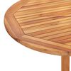 vidaXL Gartentisch Butterfly Klappbar 120x70x75 cm Teak Massivholz