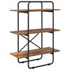 vidaXL B&uuml;cherregal 3 Ebenen 80 x 35 x 105 cm PB Eichenholz