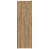 vidaXL Highboard Artisan-Eiche 60x32x190 cm Holzwerkstoff