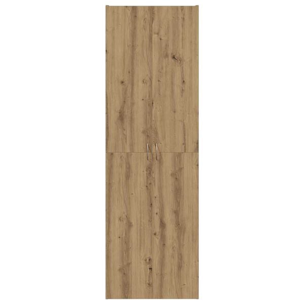 vidaXL Highboard Artisan-Eiche 60x32x190 cm Holzwerkstoff