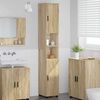 vidaXL Badezimmerschrank mit Speicher Sonoma-Eiche 30 x 35 x 192 cm
