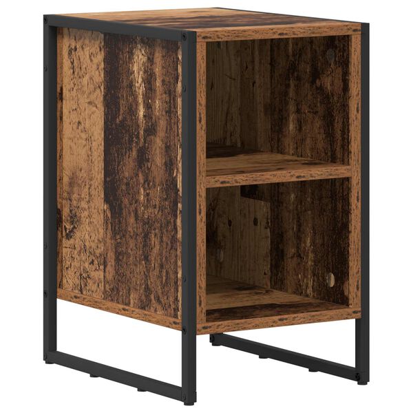 vidaXL Nachttisch Altholz 39,5 x 30 x 50 cm Holzwerkstoff