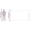 vidaXL Ausziehbare Seitenmarkise 170&times;300 cm Braun