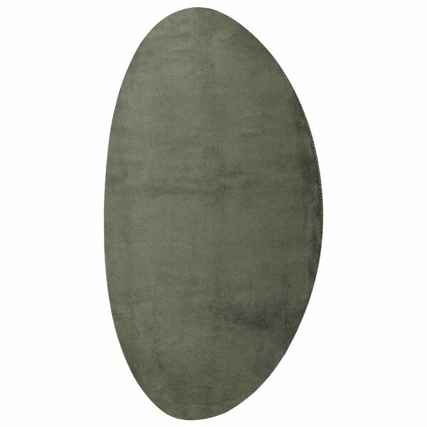 vidaXL Teppich HUARTE Waldgr&uuml;n 100 x 200 cm Polyester