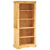 vidaXL B&uuml;cherschrank 5 F&auml;cher Mexiko-Stil Kiefernholz 80x40x170 cm