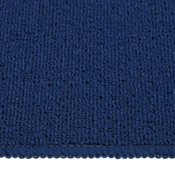 vidaXL Antirutsch Stufenmatten 15 Stk. 75x20 cm Marineblau Rechteckig