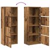 vidaXL B&uuml;cherregal Altholz-Optik 40x24x102 cm Holzwerkstoff